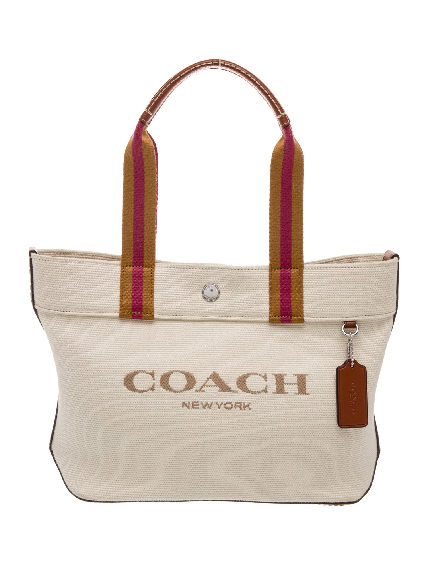Coach Canvas Top Handle Bag